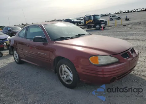 2000 Pontiac Grand Am Se из США, поврежденный, VIN 1G2NE12T9YM817352